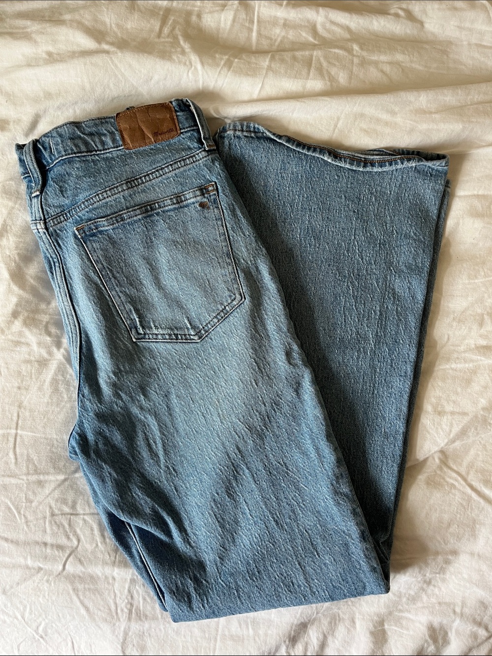 Madewell medium wash the perfect vintage flare Jean 28